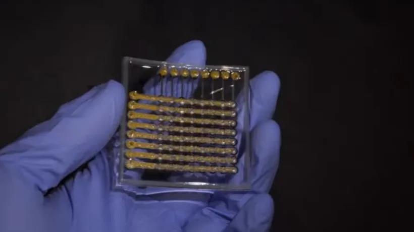 世界首個3D打印柔性O(shè)LED顯示屏問世 64個像素可正常顯示圖像