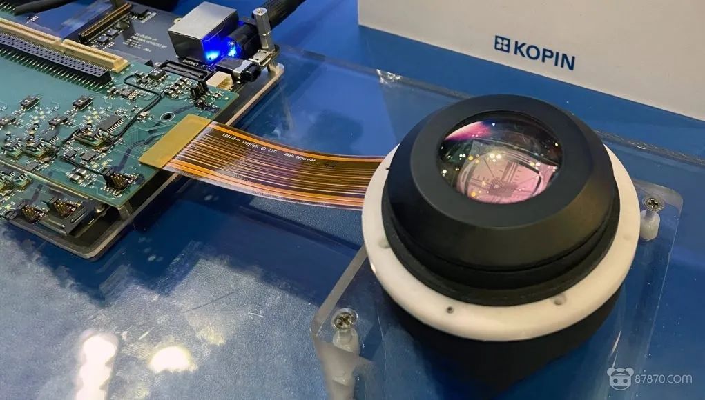 Kopin展示旗艦OLED VR顯示模組和Pancake折疊光學元件