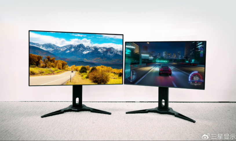 三星宣布31.5英寸UHD分辨率QD-OLED屏量產，明年首推27英寸360Hz QHD