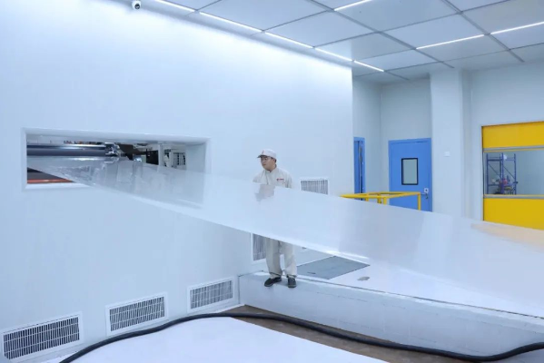 合肥樂凱偏光片用光學聚酯薄膜生產線項目正式開機