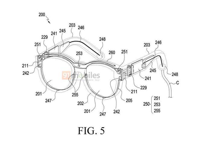 三星專(zhuān)利探索 AR 智能眼鏡，新設(shè)計(jì)降低揚(yáng)聲器電磁干擾