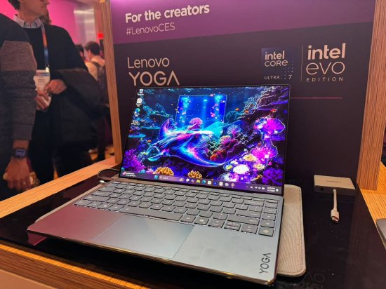 CES前哨 | 聯想發布全球最高屏占比PC：達98%，搭配屏下攝像頭技