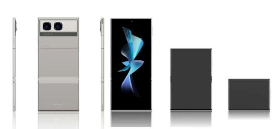 MWC前線｜傳音推出迷你三折疊概念機，可自由切換三種尺寸