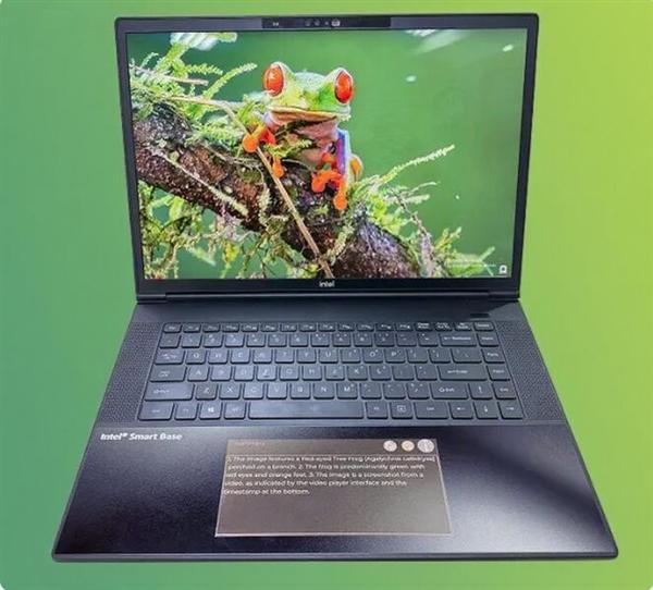 筆記本電腦觸控板換成了電子紙：既省電又能當第二塊屏