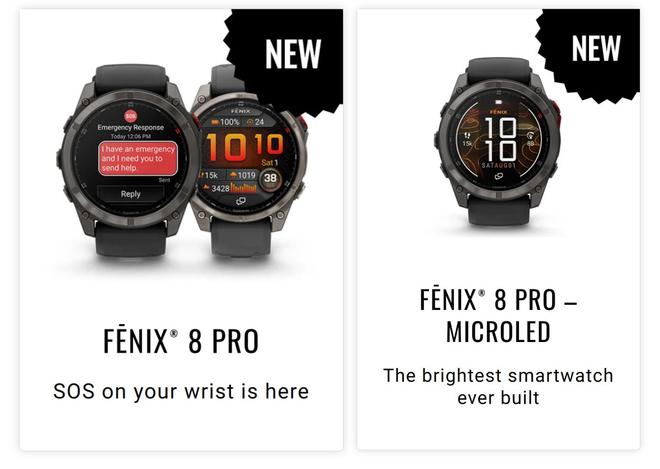 佳明有史以來最亮智能手表：Fenix 8 Pro Micro LED 現身官網