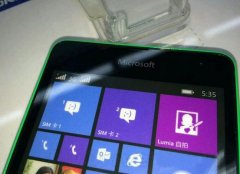 微軟推出手機Lumia 535 真機曝光