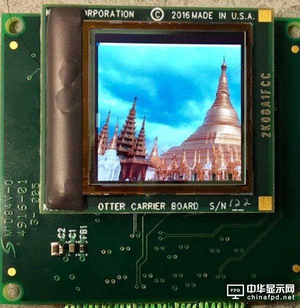 [圖]高達2940ppi：Kopin展示讓VR更銳利更纖薄的微型OLED屏幕