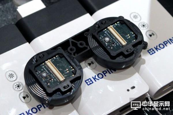 [圖]高達2940ppi：Kopin展示讓VR更銳利更纖薄的微型OLED屏幕