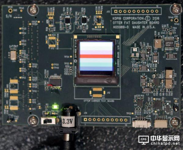 [圖]高達2940ppi：Kopin展示讓VR更銳利更纖薄的微型OLED屏幕