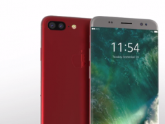 iPhone 8 Edge設(shè)計(jì)概念曝光：紅色機(jī)身+曲面屏