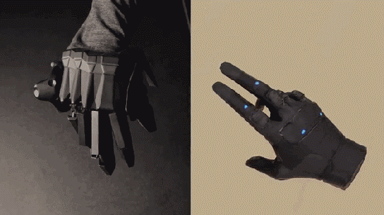 帶上VR手套 在游戲世界感受到真實的觸感和動作