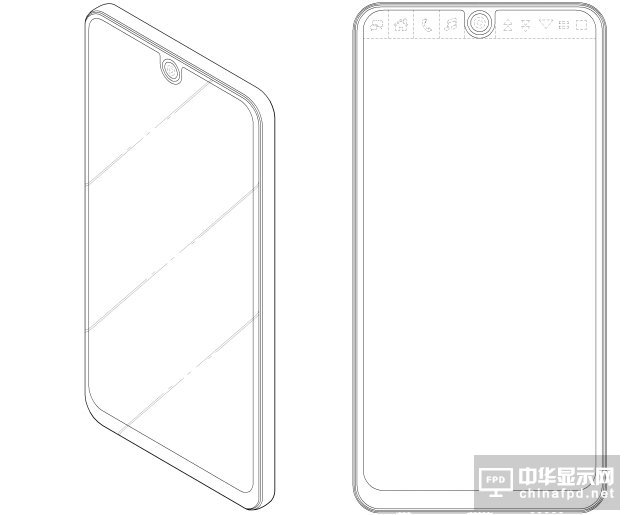 LG V30強(qiáng)勢(shì)曝光：OLED全面屏包裹攝像頭