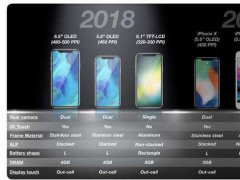 新iPhone規格曝光 6.1吋版移除3D Touch