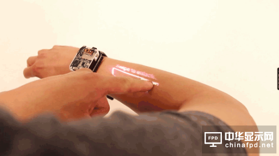 華為手表公布手背“觸控屏”專利