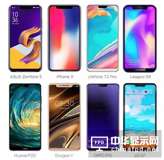 國產手機的劉海全面屏為啥加下巴？